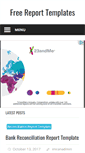 Mobile Screenshot of freereporttemplate.com